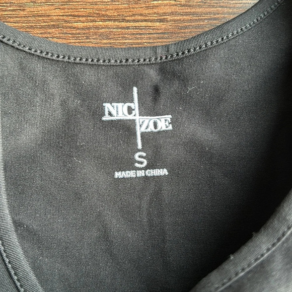 NWT Nic + Zoe Tank Top | Nic + Zoe Black Tank Top | Nic + Zoe - Picture 3 of 7